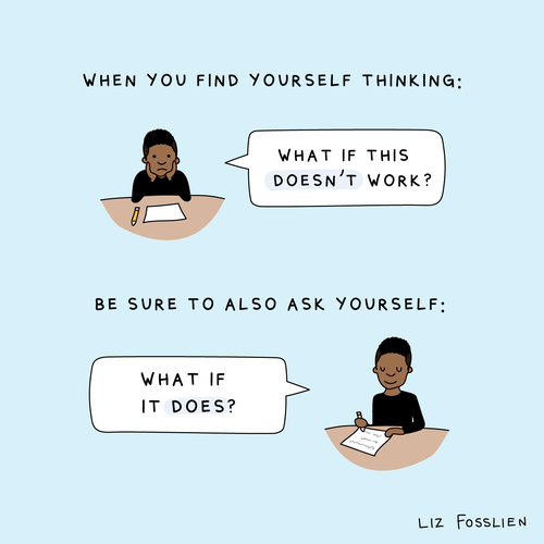 Liz Fosslien on what if things work out?