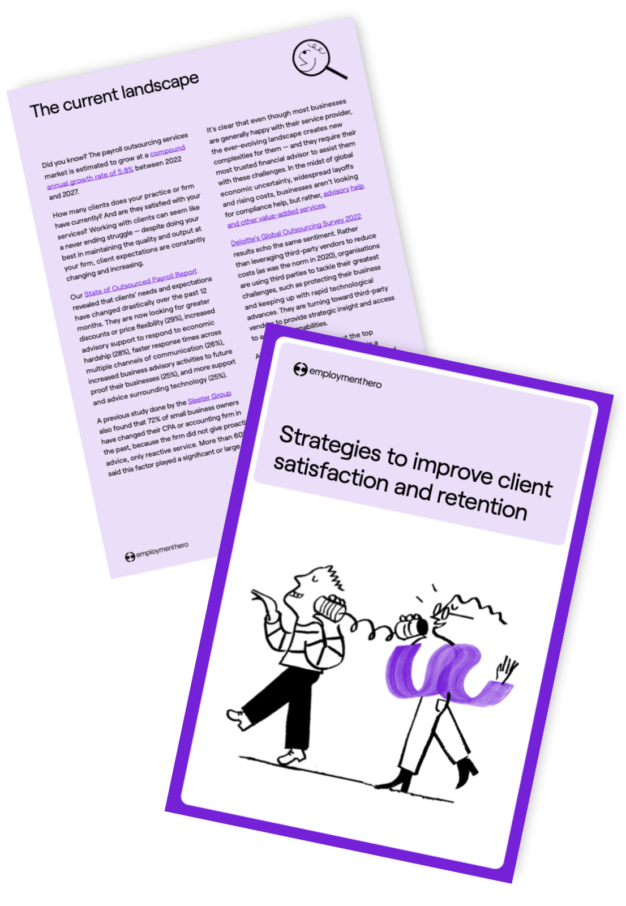 Strategies to improve client satisfaction and retention | Employment Hero