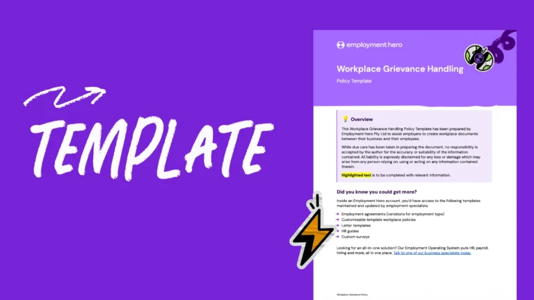 Workplace grievance handling policy template (New Zealand)