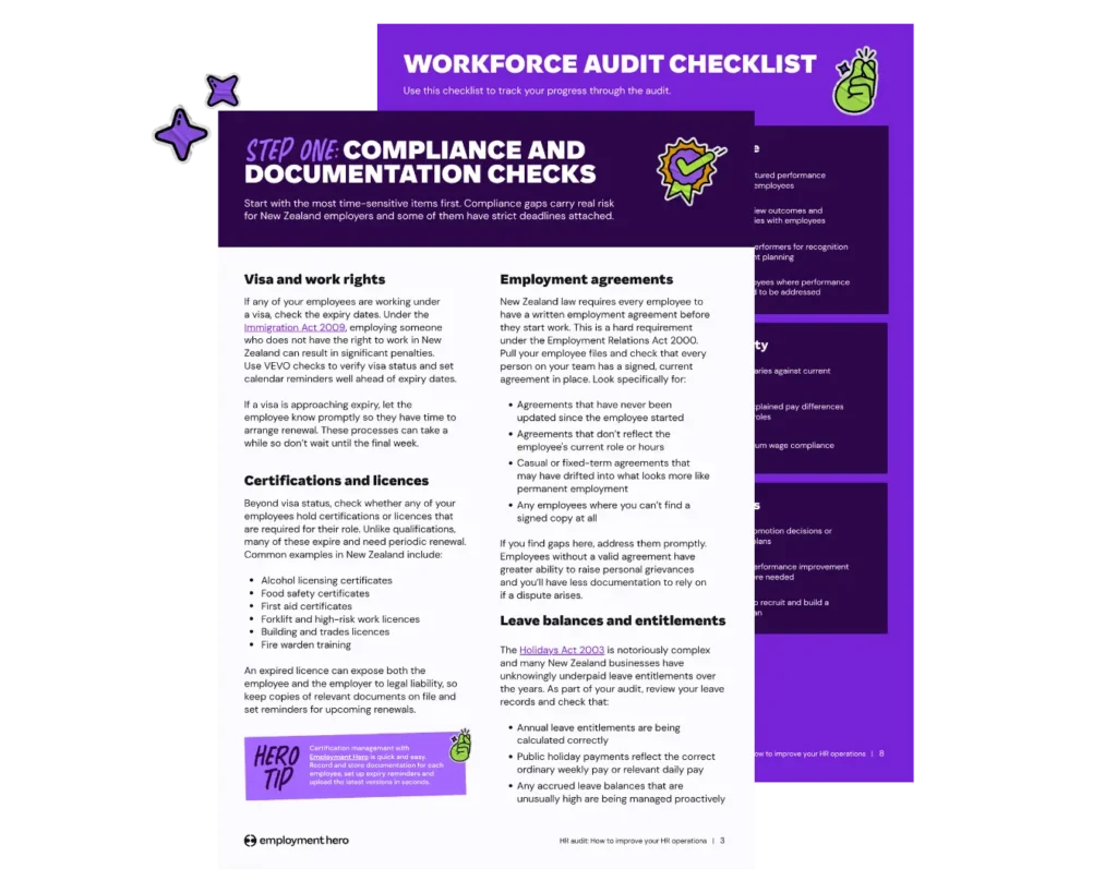 HR Audit Guide Maximising Your HR Operations guide preview
