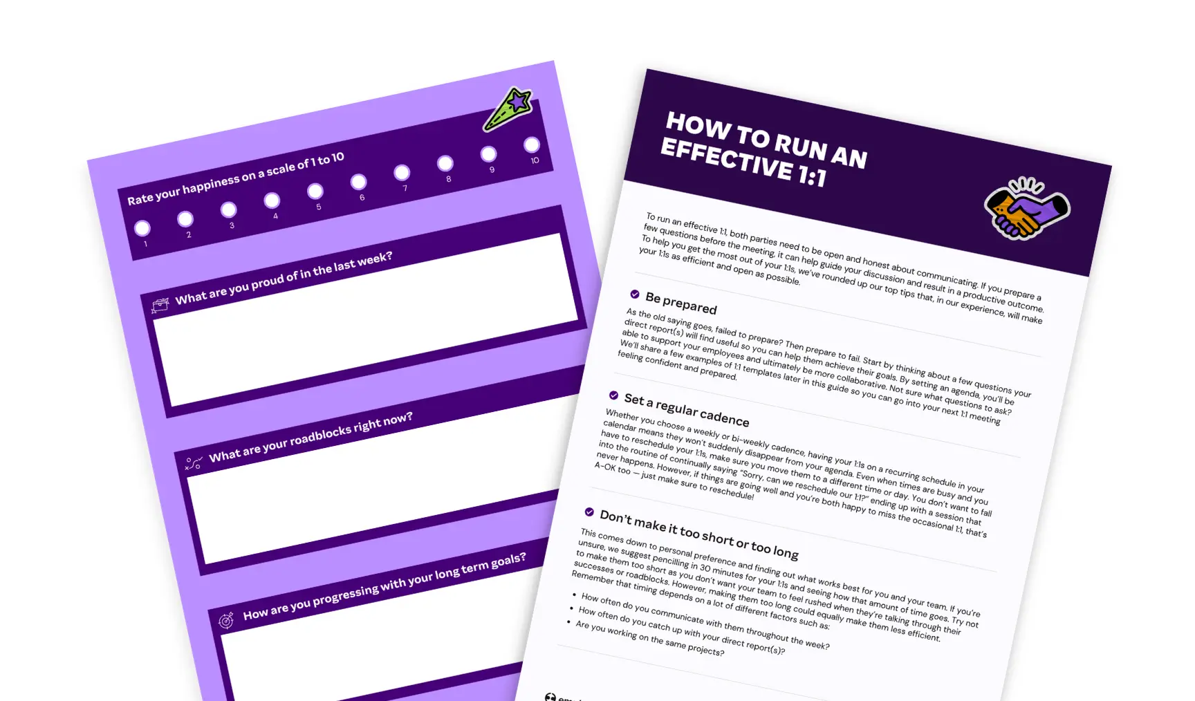 Running effective 1:1s