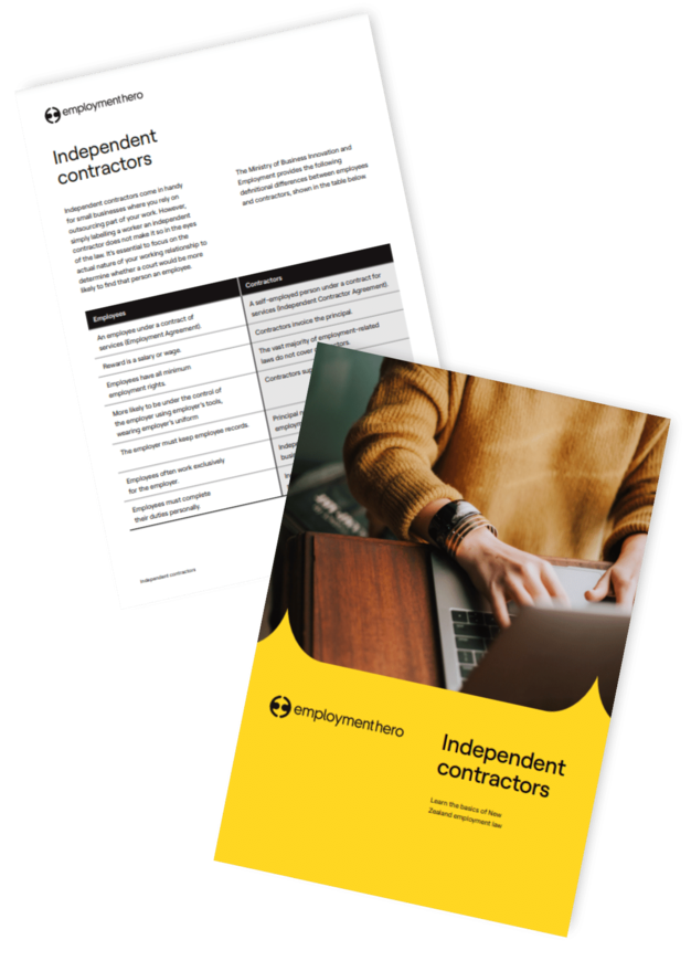 Independent contractor rights in New Zealand [Factsheet]