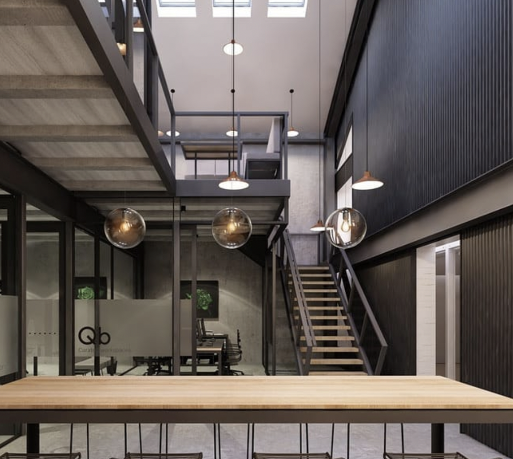 Large open plan office