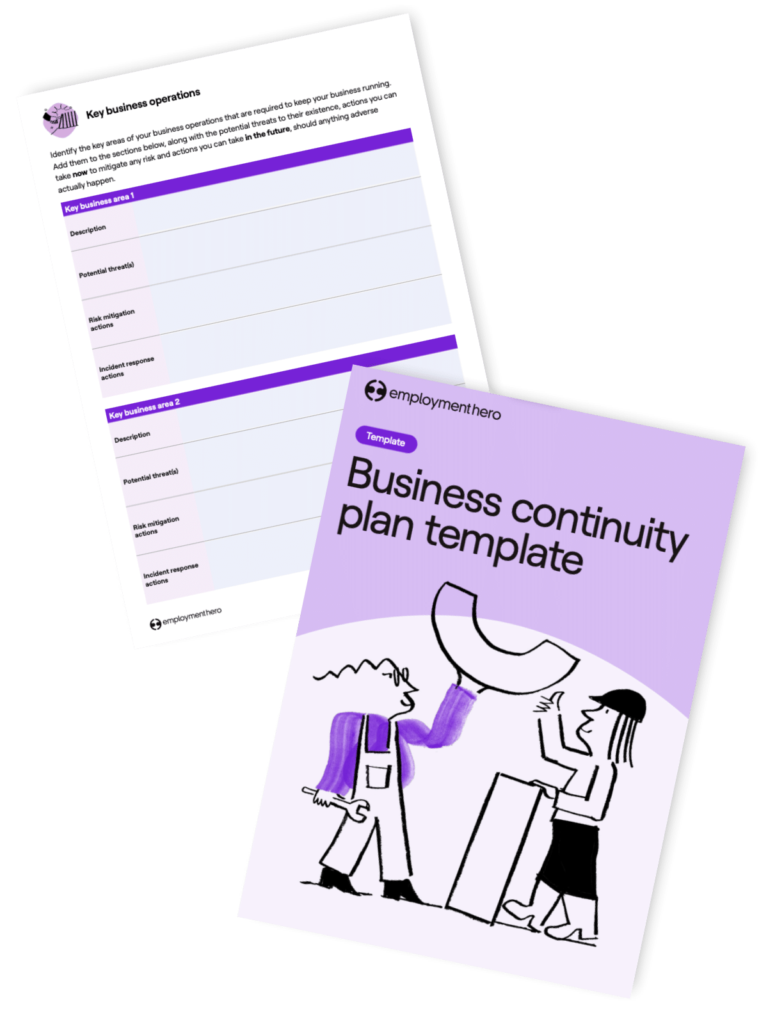 NZ Business Continuity Plan Template