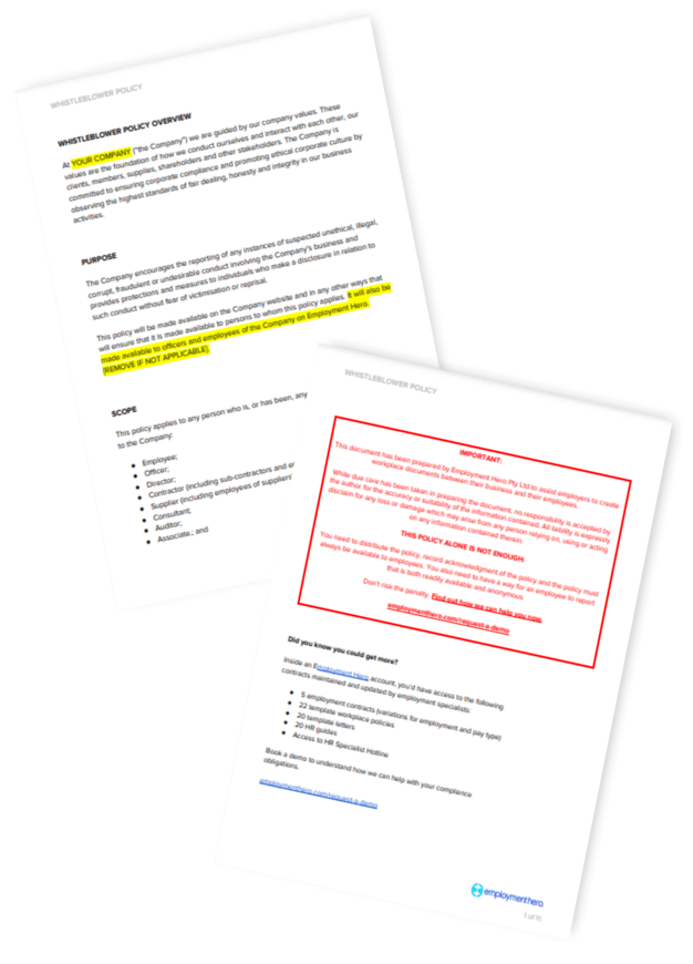 Whistleblower Policy