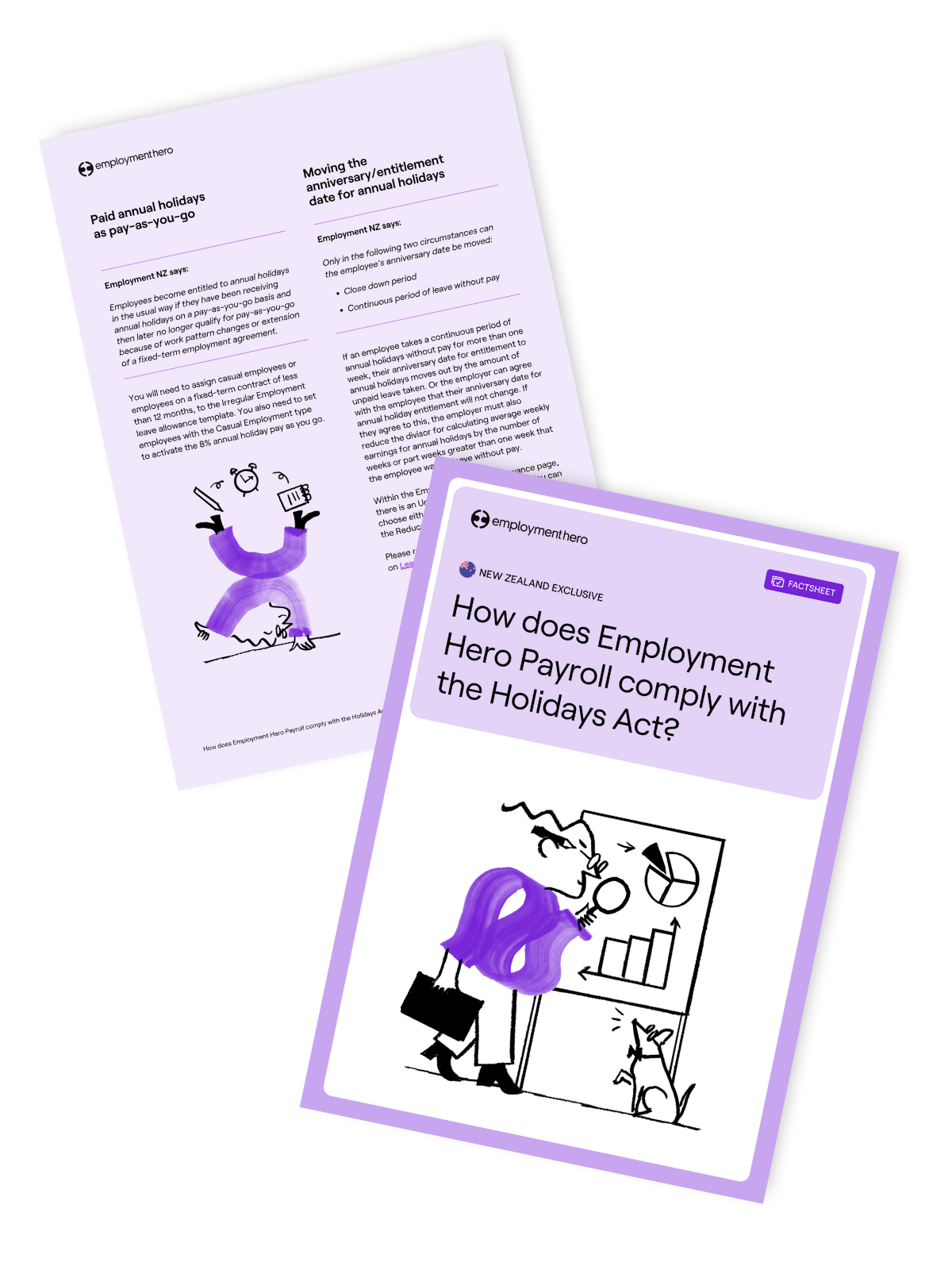 Factsheet: How does Employment Hero Payroll comply with the Holidays Act (2003)?