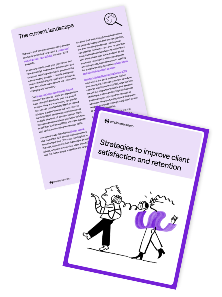Strategies to improve client satisfaction and retention