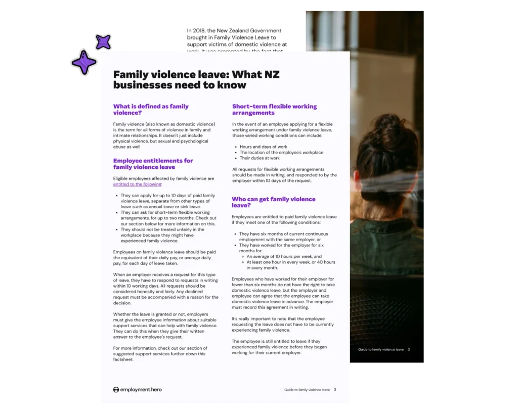 family violence leave preview