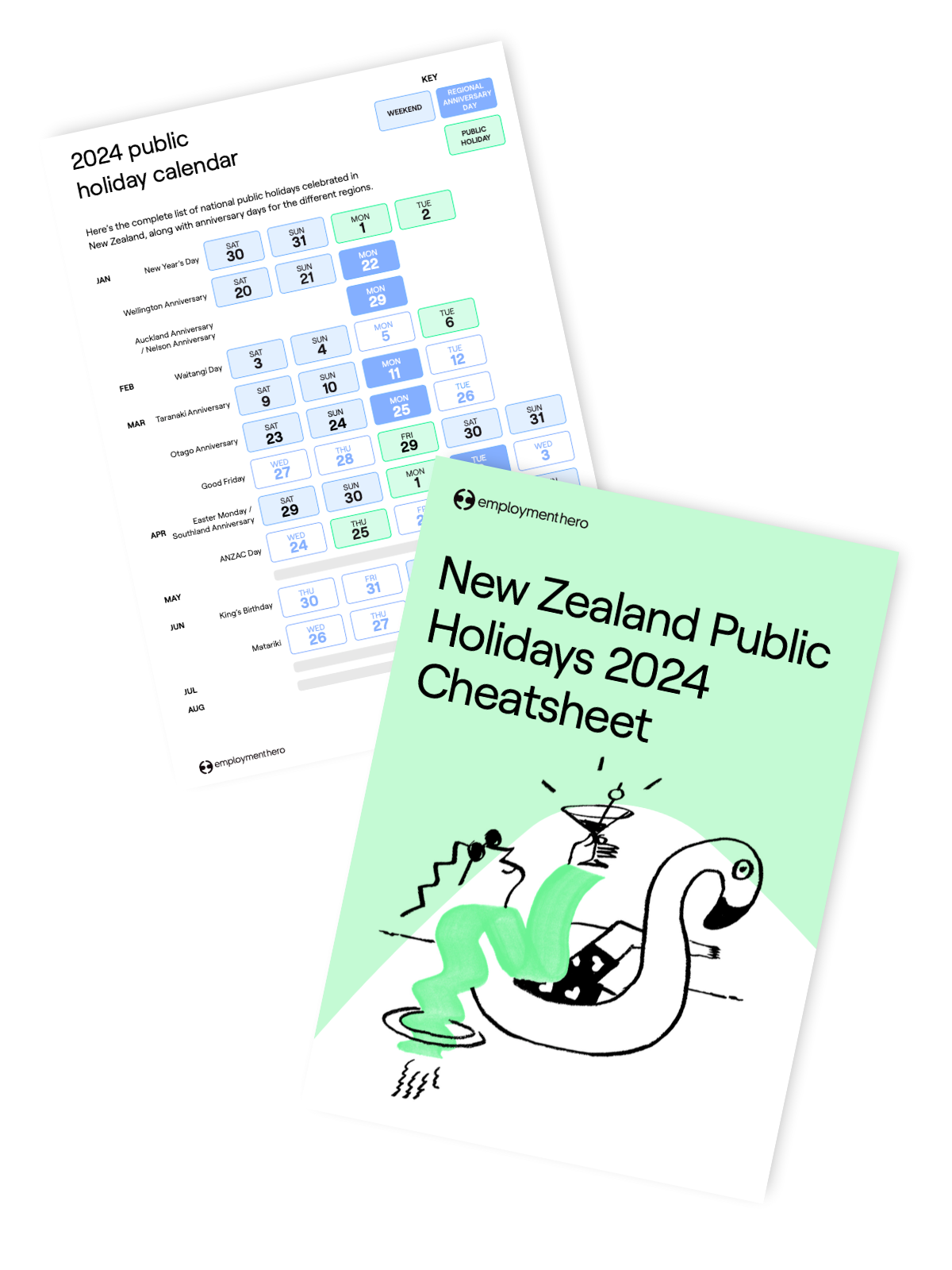 New Zealand Public Holidays 2024 Cheatsheet