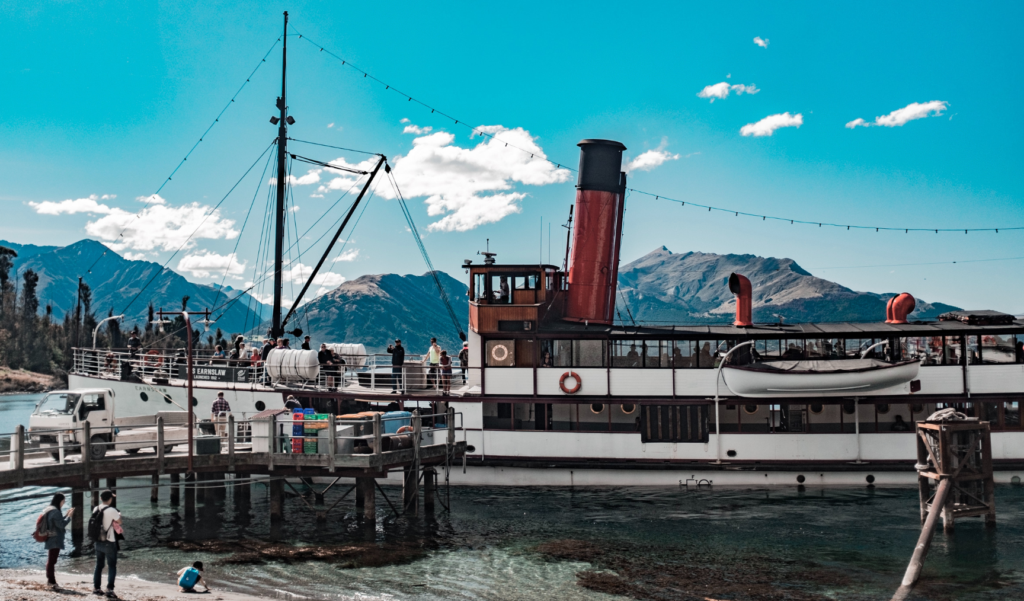 Queenstown historical ship