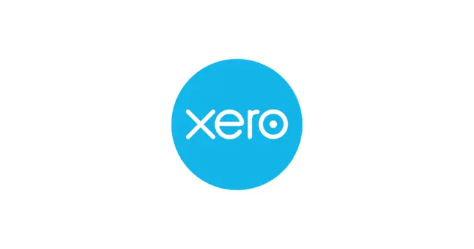 Blue circle with white “xero” text inside on a plain white background.

