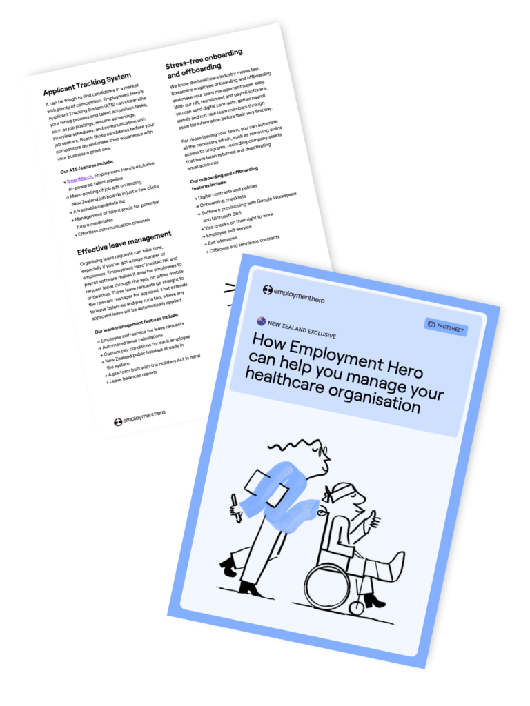 How Employment Hero can help you manage your healthcare organisation