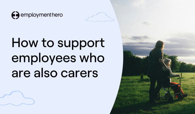 How to support employees who are also carers
