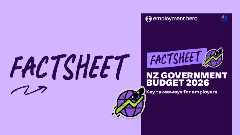 NZ Government Budget 2026: Key takeaways for employers