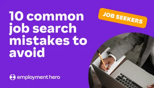 10 common job search mistakes to avoid