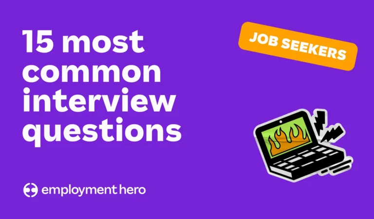 15 common job interview questions in NZ (with answers)