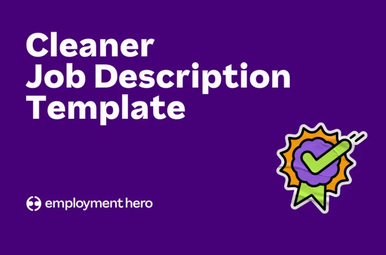 Cleaner job description: Duties, skills and responsibilities