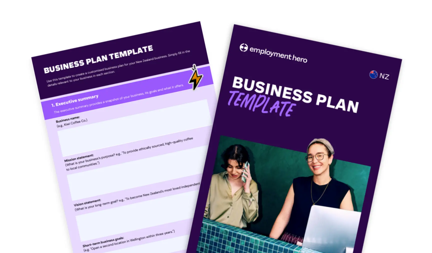 Free business plan template for New Zealand business owners