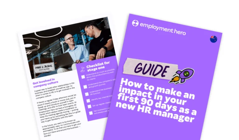 Making an impact in your first 90 days as a new HR manager