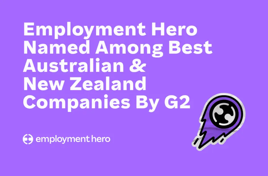 Employment Hero Named Among Best Australian & New Zealand Companies By G2
