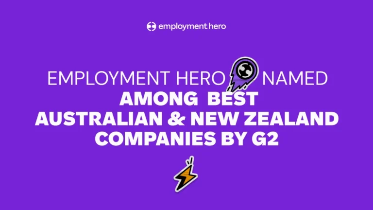 Employment Hero Named Among Best Australian & New Zealand Companies by G2