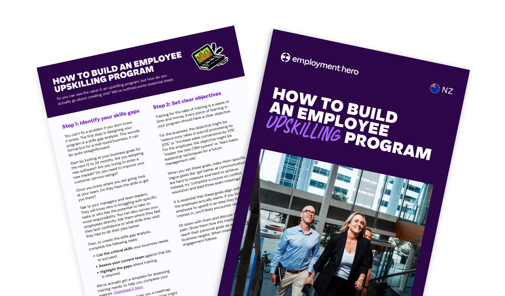 Building an employee upskilling program: Training program template