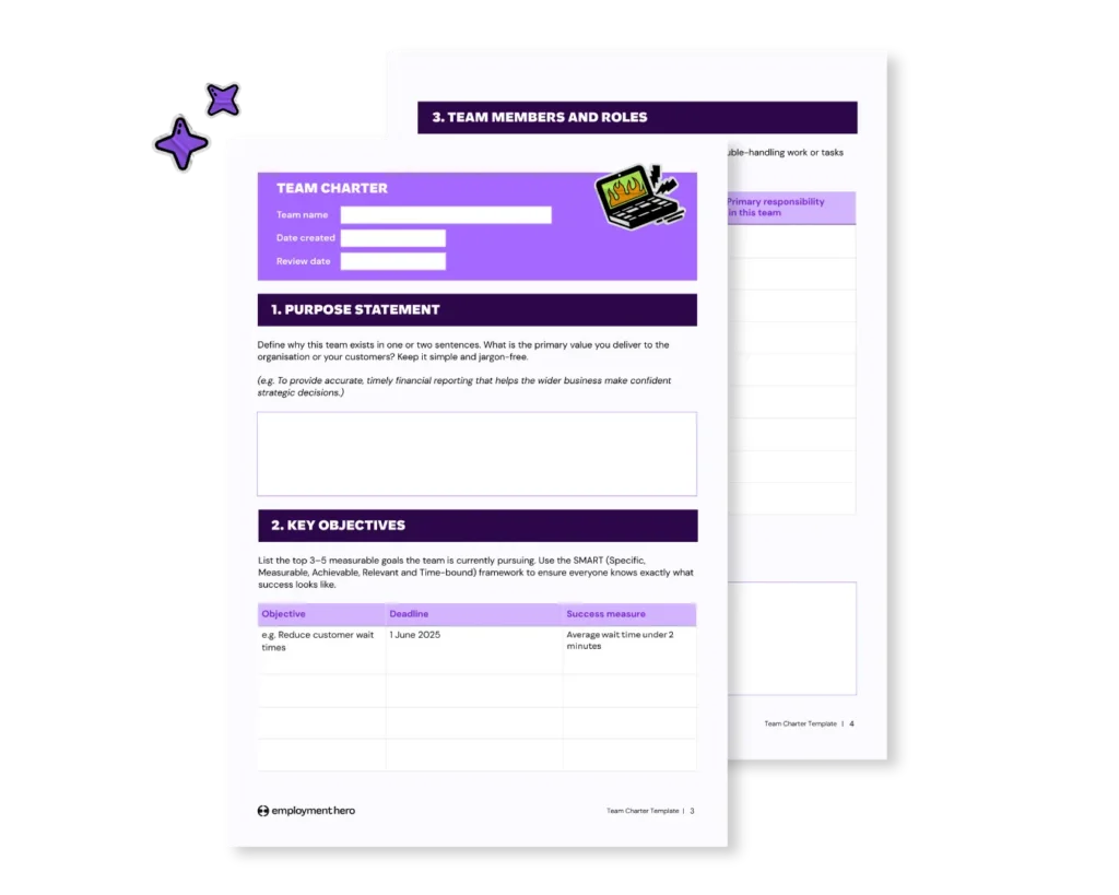 team charter preview