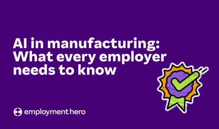 AI in manufacturing: What every employer needs to know