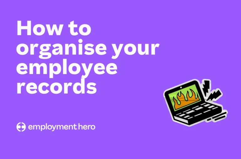 How to organise employee records for instant access