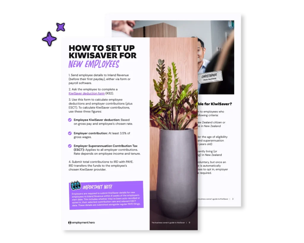 The business owner’s guide to KiwiSaver
preview