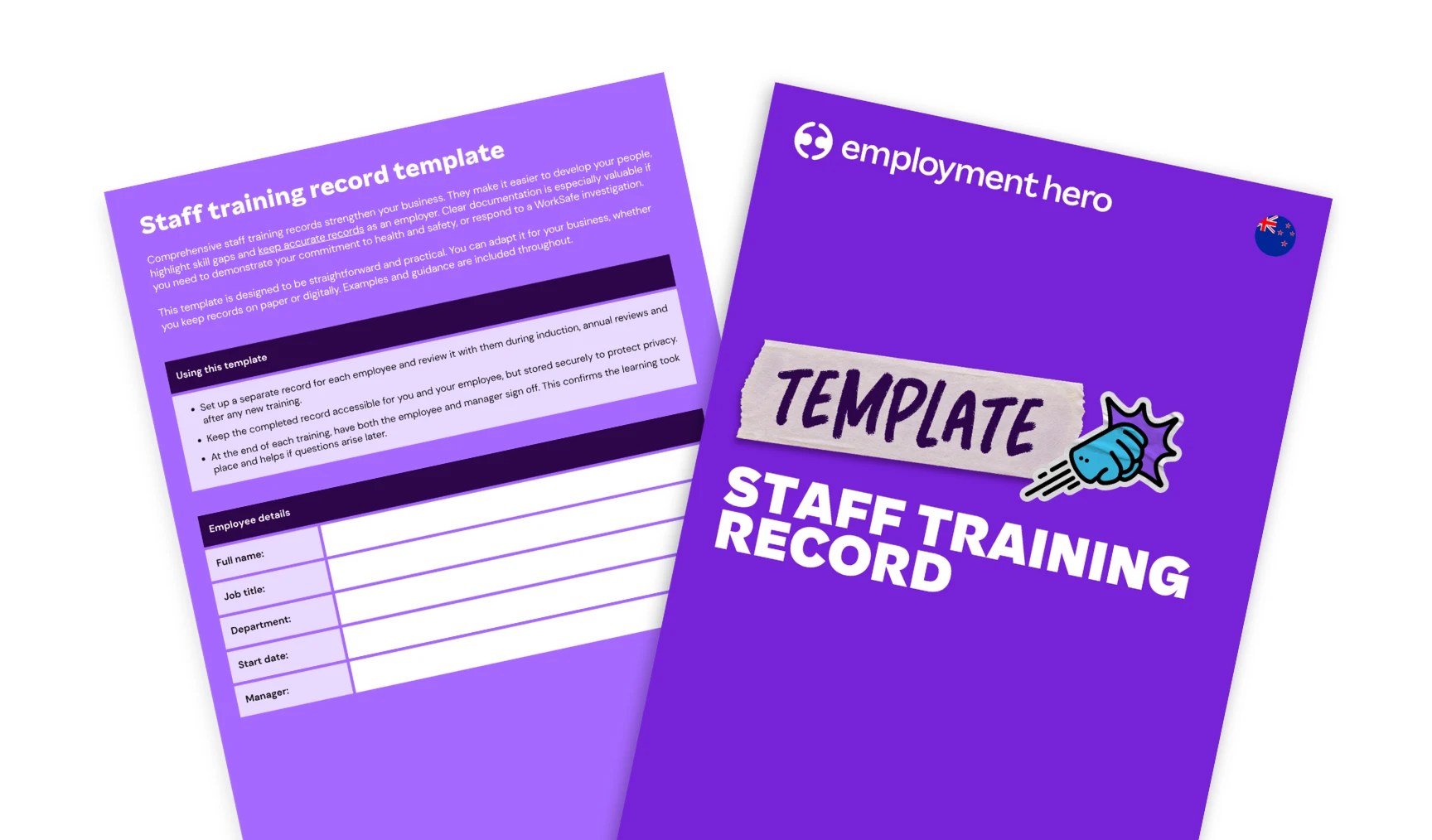 A guide to staff training records (template included)