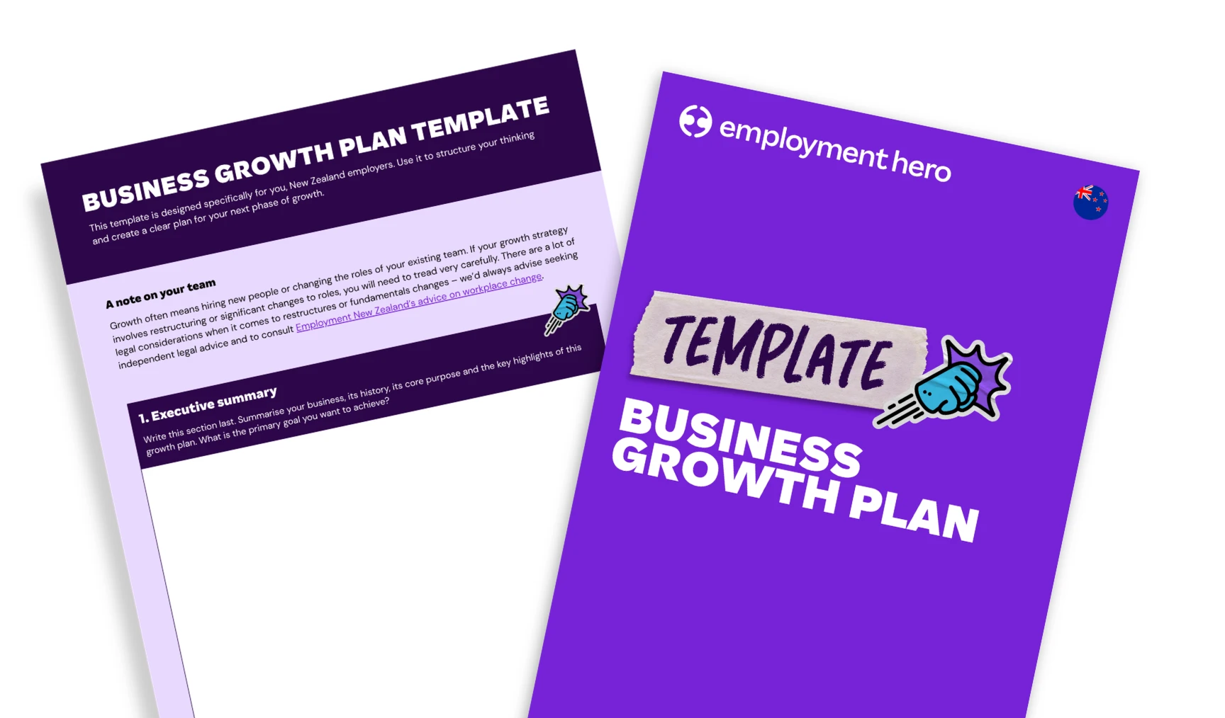 How to build a business growth plan + free template