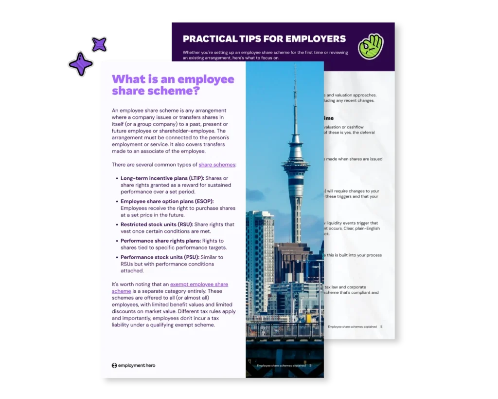 Employee Share Scheme guide preview
