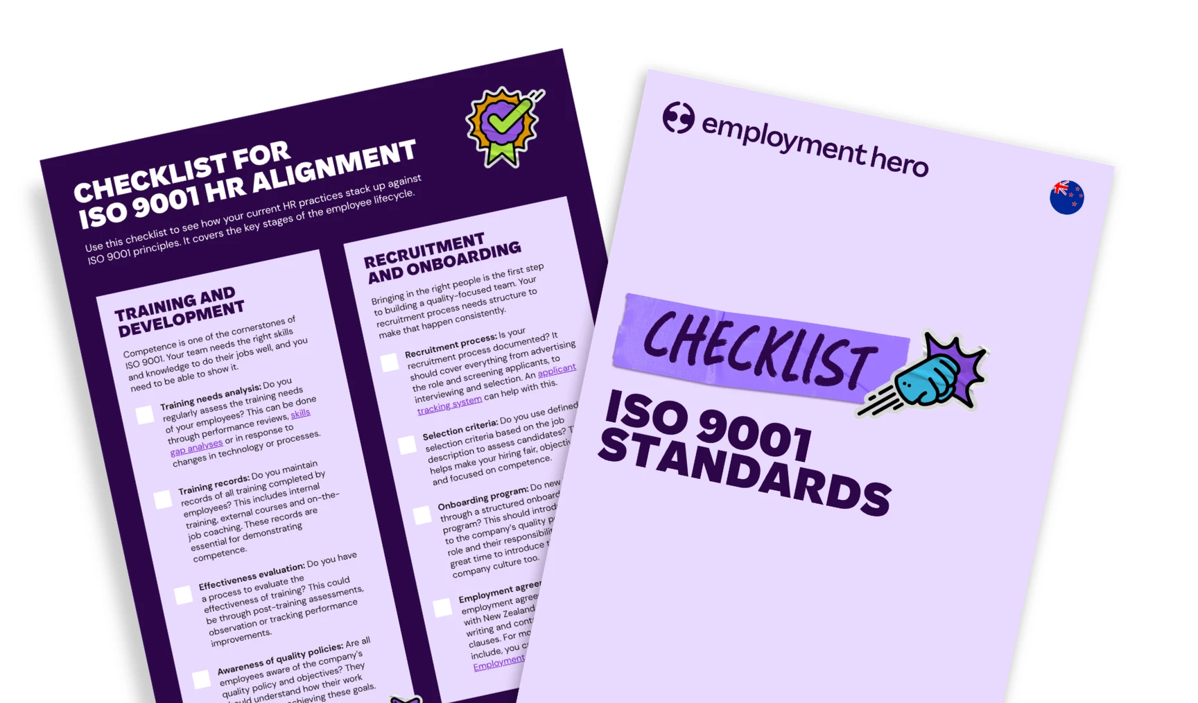 ISO 9001 standards: HR audit checklist