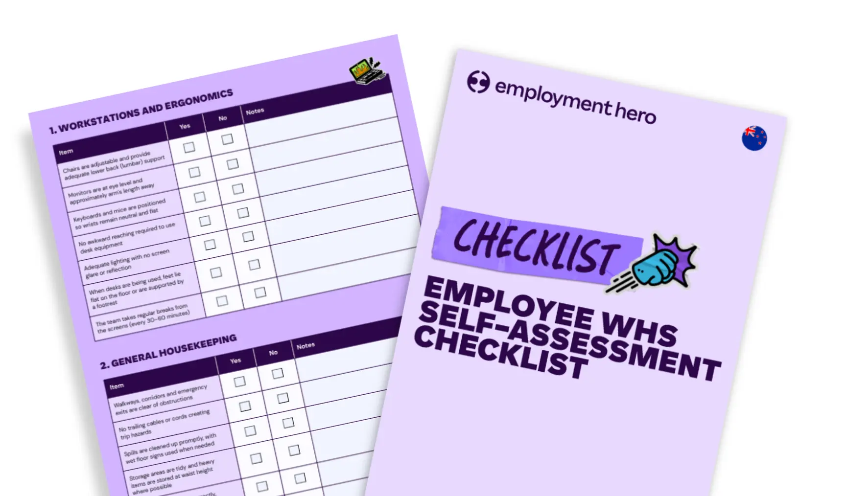 Employee WHS self-assessment checklist