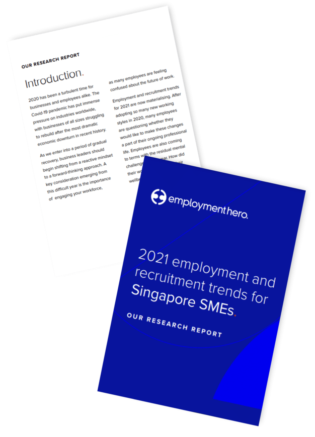 Employment and recruitment trends 2021 for Singapore SMEs