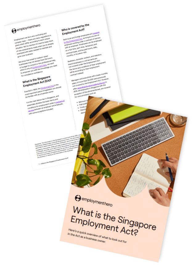 What is the Singapore Employment Act?