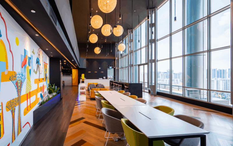 Ucommune coworking space in Singapore