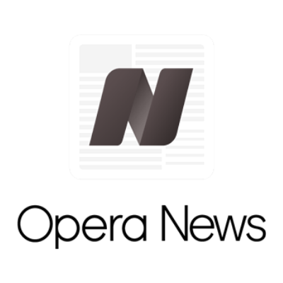 The Opera News logo, featuring a stylized 'N' in dark brown inside a square with a faint newspaper background