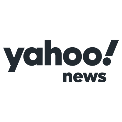 The Yahoo News logo, featuring bold black text