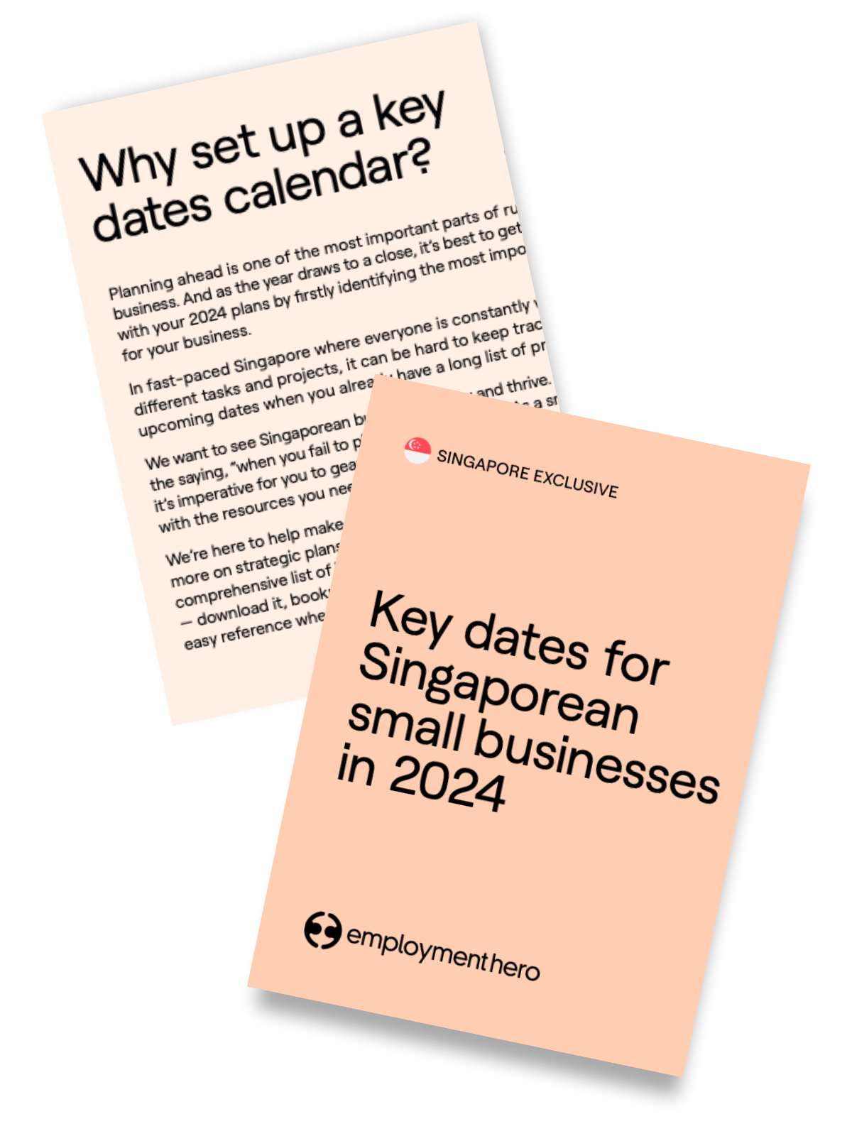 Key dates for small businesses in 2024 [Singapore]