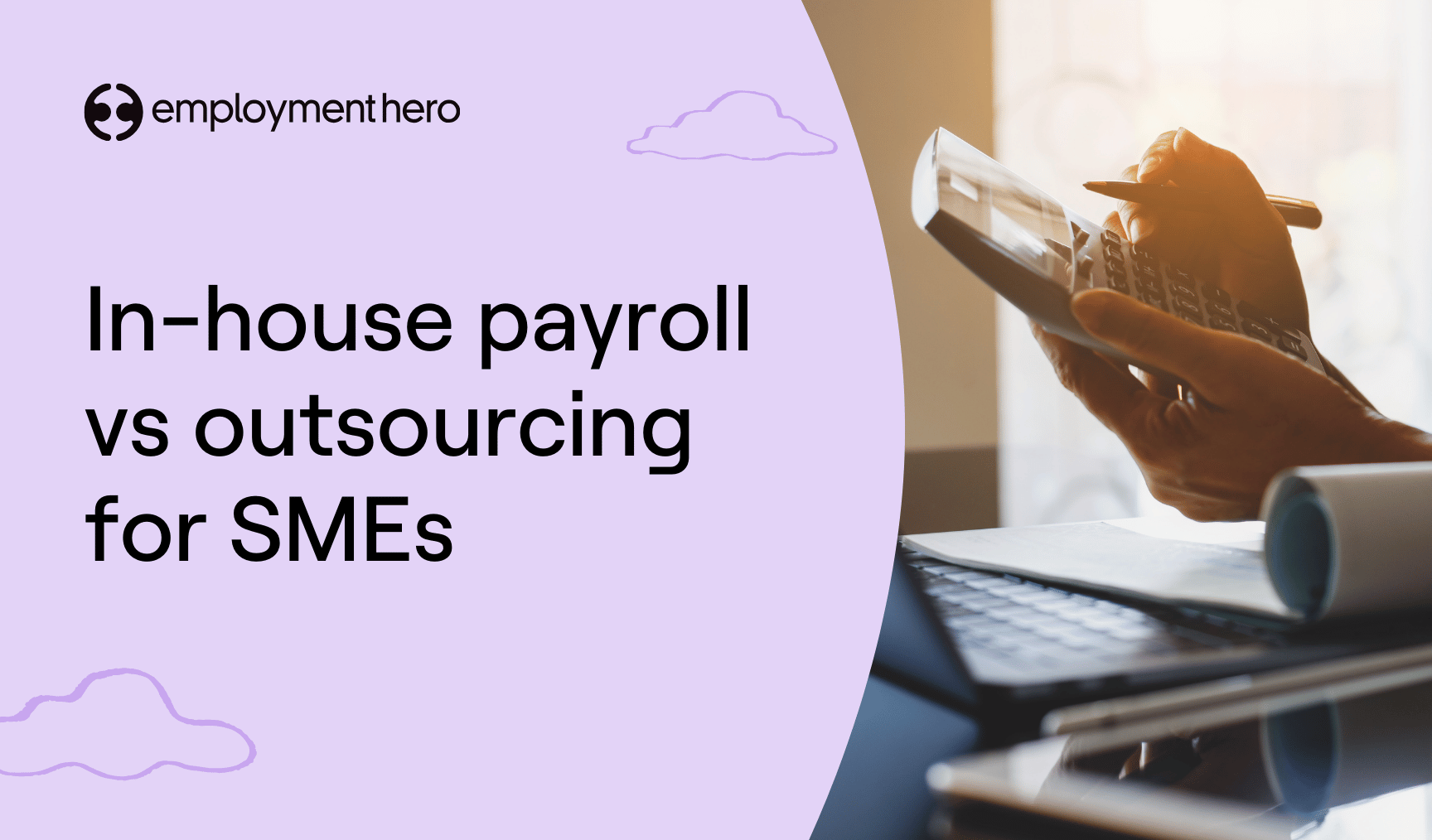 In-house payroll vs outsourcing SG blog cover image