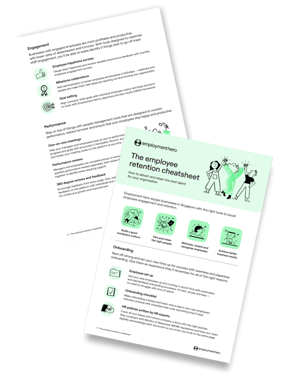 [Cheatsheet] How Employment Hero can help you with employee retention
