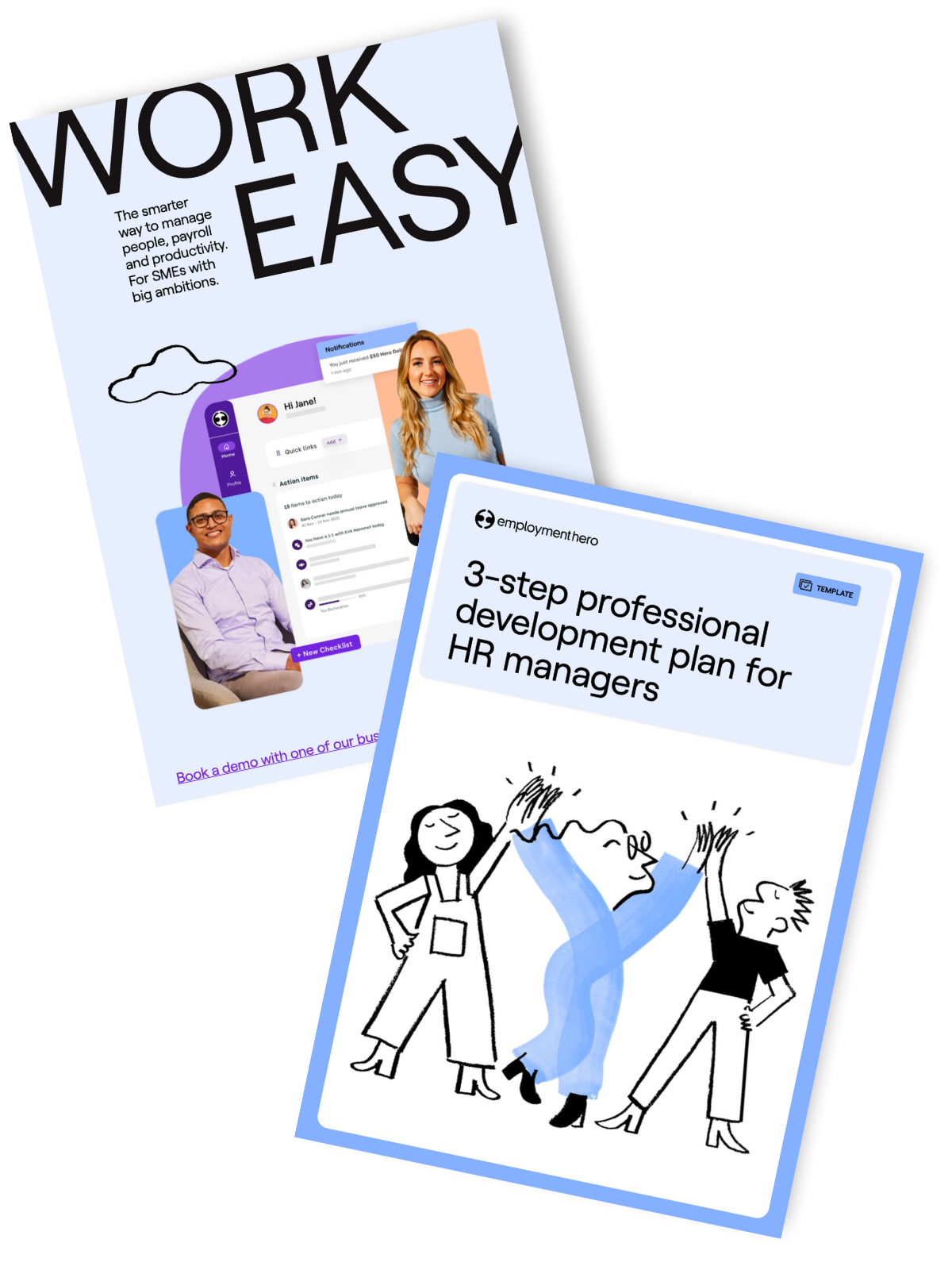 Professional development plan template for HR managers