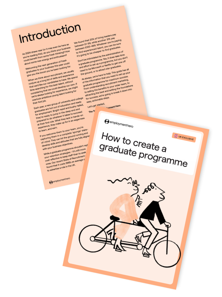 How to set up a graduate scheme guide
