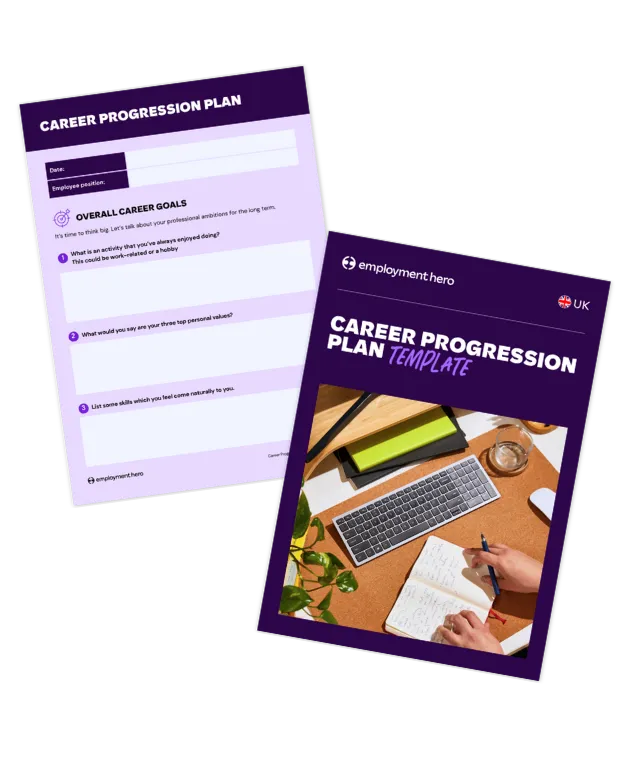 Career Progression Plan Template