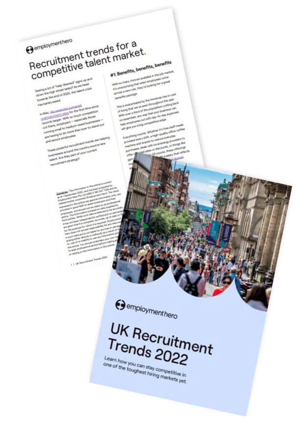 Recruitment Trends 2022 Factsheet