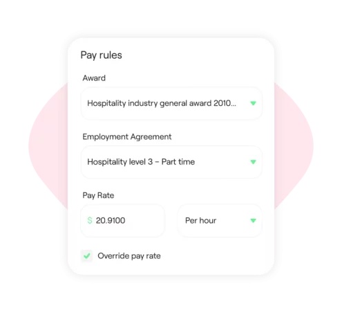 Payroll solutions screenshot