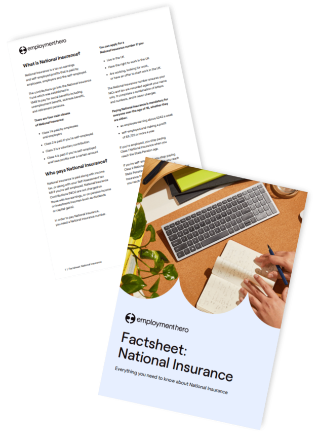 Factsheet: National Insurance