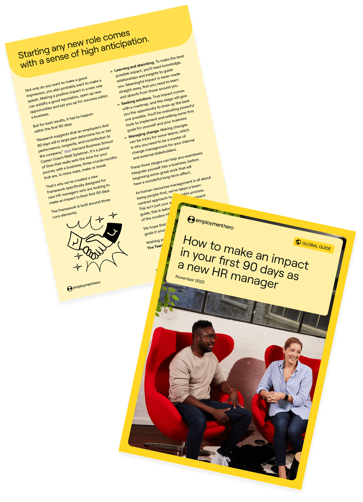 Making an impact in your first 90 days as a new HR manager